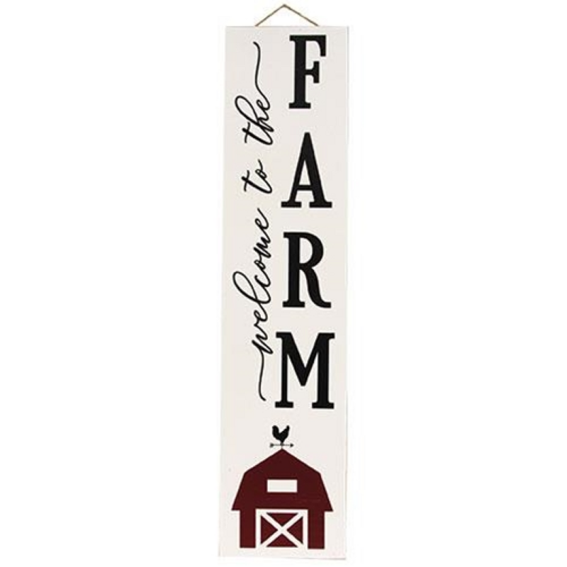 Welcome to the Farm Sign