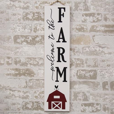 Welcome to the Farm Sign