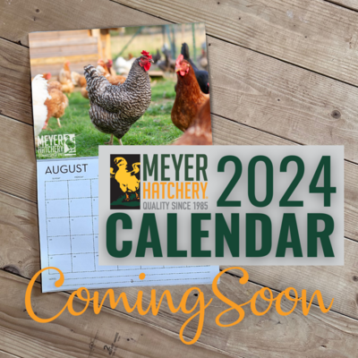 Official Meyer Hatchery 2024 Calendar