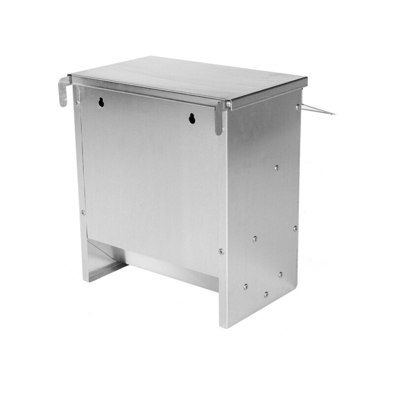 Adjustable Metal Poultry Feeder 13.5 Capacity
