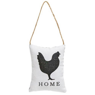 Home Chicken Pillow Ornament