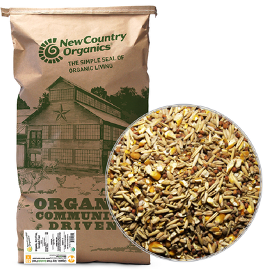 Soy Free Organic Scratch Grains, 25-pounds