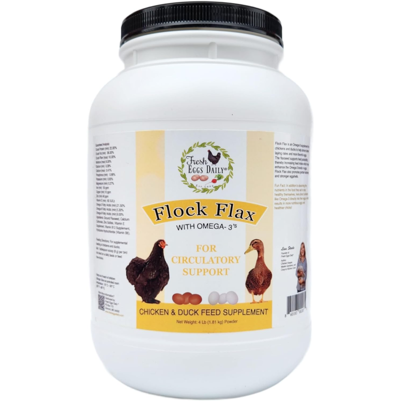 Fresh Eggs Daily Flock Flax