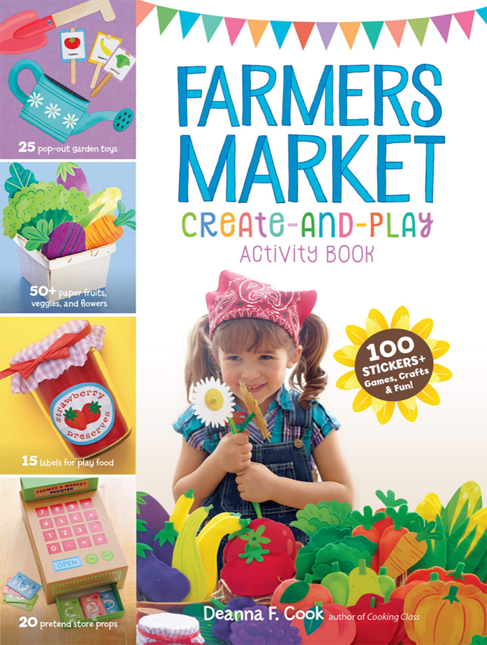 Farmer&#39;s Market Create and Play Activity Book