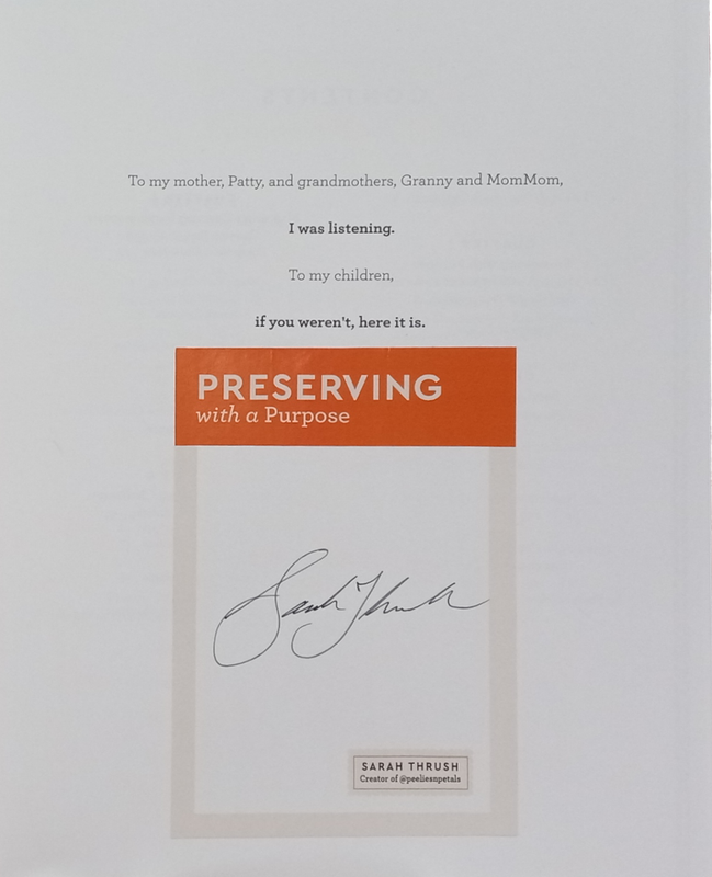 Preserving With A Purpose - Next Generation Canning  and Kitchen Wisdom