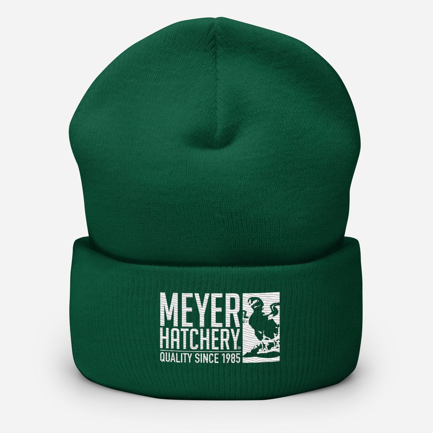Meyer Hatchery Cuffed Beanie, Color: Spruce