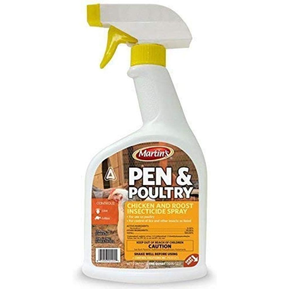Pen &amp; Poultry Insecticide Spray, 1-quart