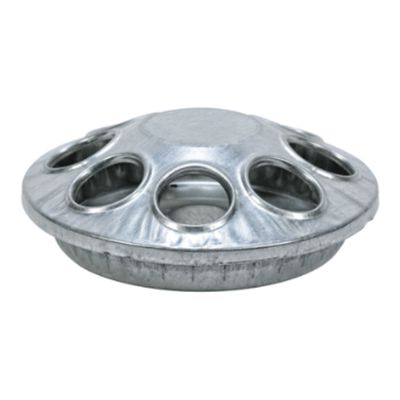 Galvanized 8-Hole Round Feeder