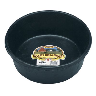 Rubber Feed Pan, 4-quart