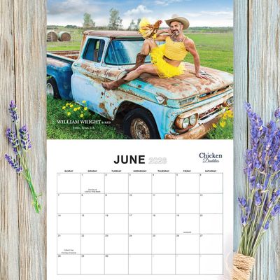 Chicken Daddies 2026 Calendar - June