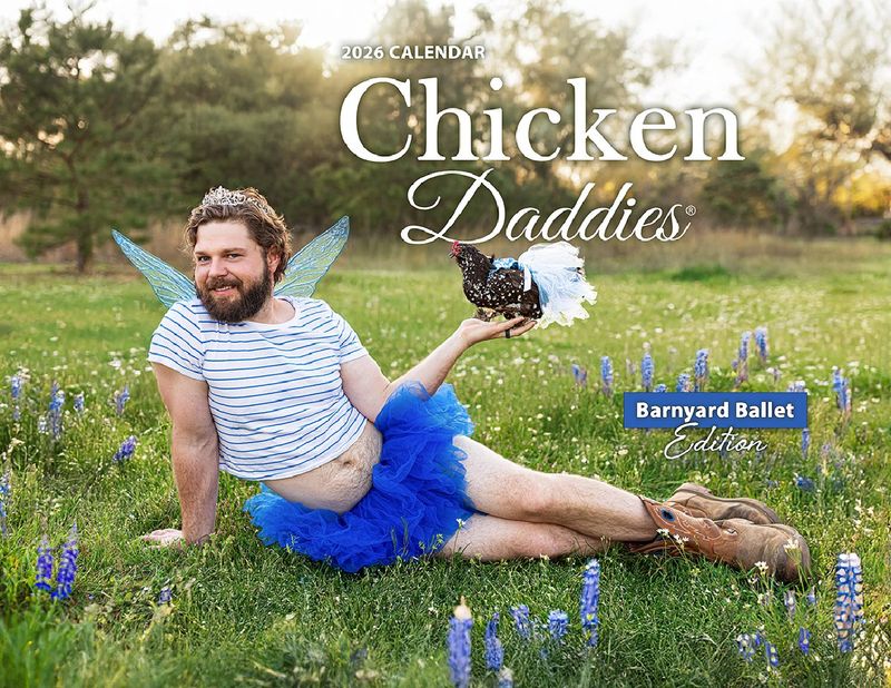 Chicken Daddies 2026 Calendar Cover