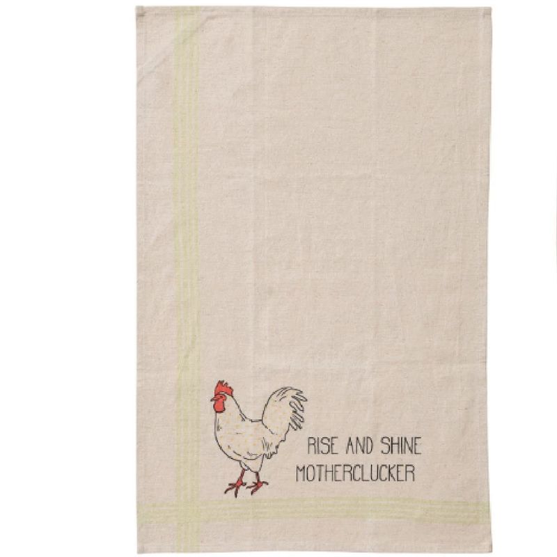 Rise &amp; Shine Mother Clucker Towel