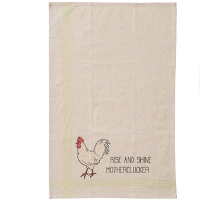 Rise &amp; Shine Mother Clucker Towel