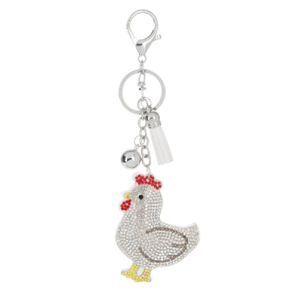 Chicken Key Ring