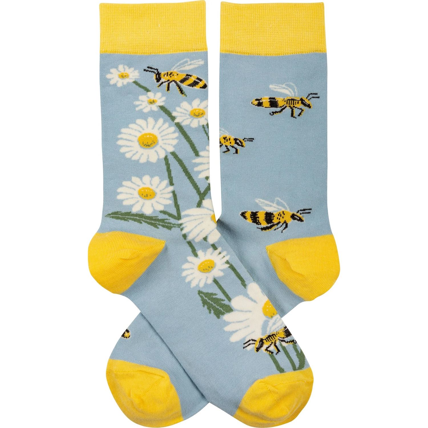 Bees &amp; Daisies Socks