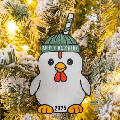 Meyer Hatchery Limited Edition Chick Barista Ornament, 2025