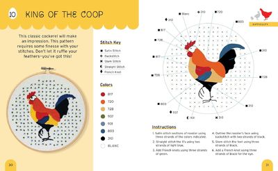 Stitchin' Chicken Embroidery Kit