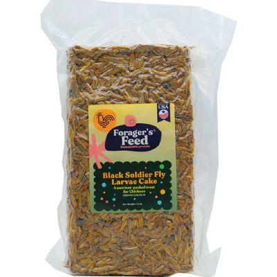 Black Soldier Fly Larvae Cake