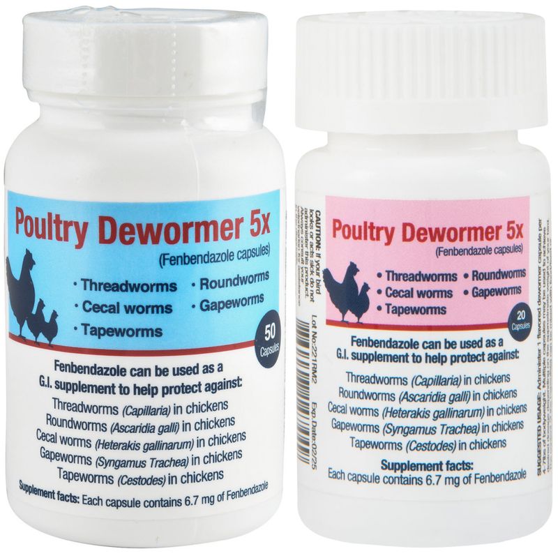 Poultry Dewormer 5x