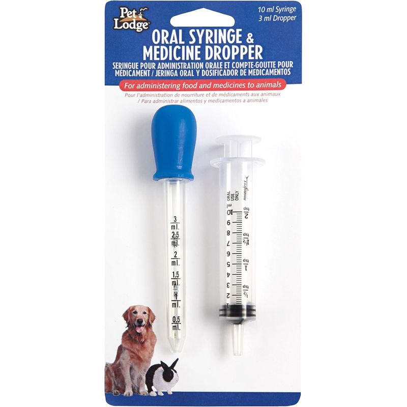 Medicine Dropper and Syringe