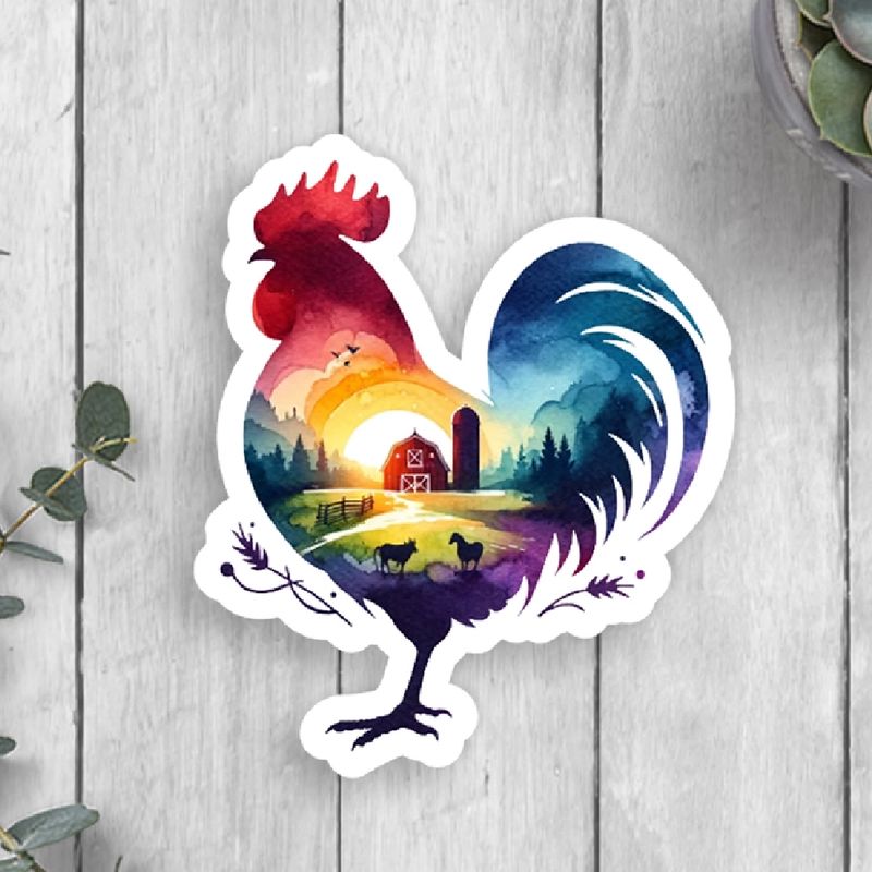 Rooster Dreams Vinyl Sticker