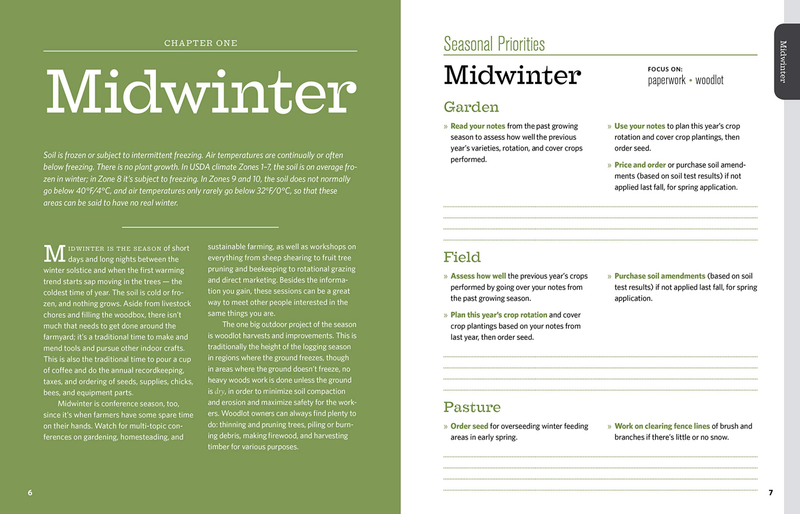 Backyard Homestead Seasonal Planner