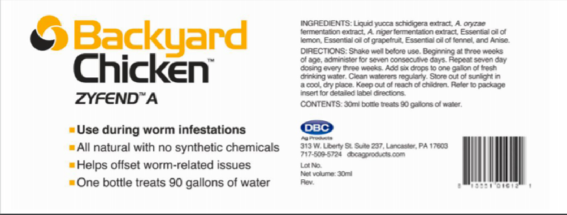 ZyFend A Chicken Dewormer