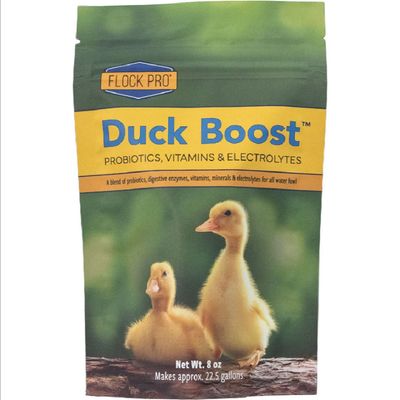Flock Pro Duck Boost – Vitamin &amp; Electrolyte Water Supplement, 8-oz