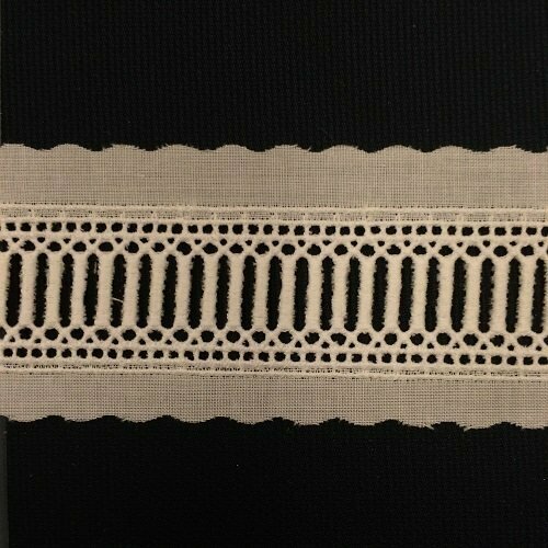 219 Ecru Swiss Beading Trim (Priced Per Yard)