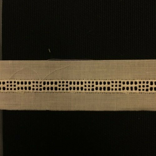 205 Ecru Swiss Entredeux Trim  (Priced Per Yard)