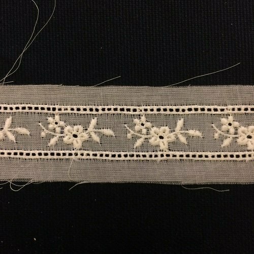 243 Ecru Swiss Insertion Trim (Priced Per Yard)