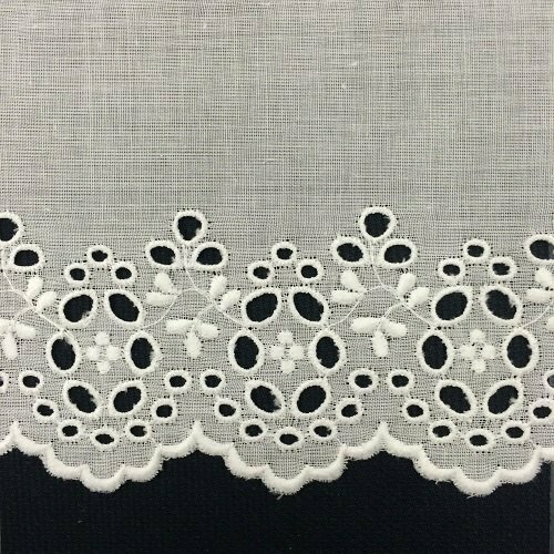 191 Ivory Swiss Edging Trim (Priced Per Yard)