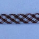 Spaghetti Bias - Brown Check