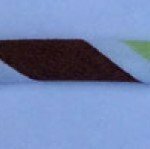 Spaghetti Bias - Green/Brown Stripe