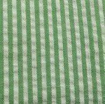 SV Seersucker - Narrow Lime Stripe (Priced Per Yard)