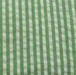SV Seersucker - Narrow Lime Stripe (Priced Per Yard)