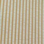 SV Seersucker - Orange Stripe (Priced Per Yard)