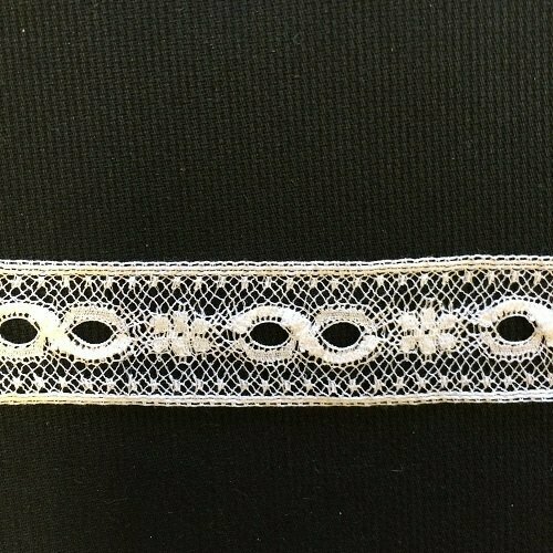 114D White Lace Beading  (Priced Per Yard)