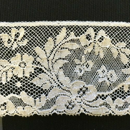 128 White Lace Edging (Priced Per Yard)