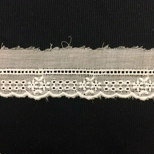 264 White Organdy Edging Trim (Priced Per Yard)