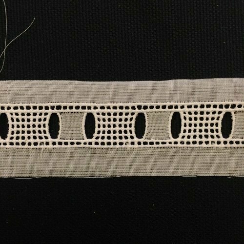 251 White Swiss Beading (Priced Per Yard)