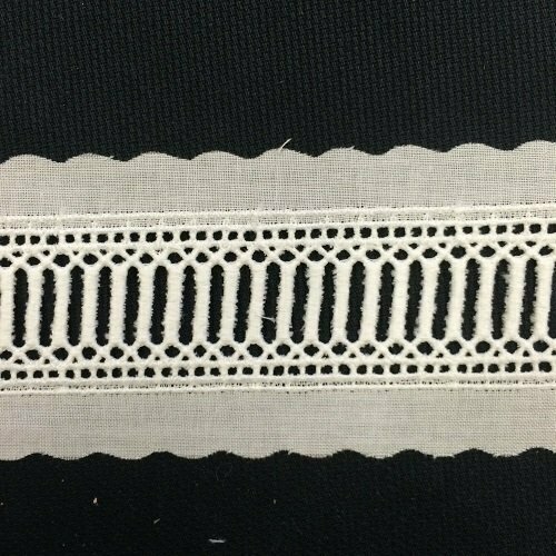 223 White Swiss Beading Trim (Priced Per Yard)