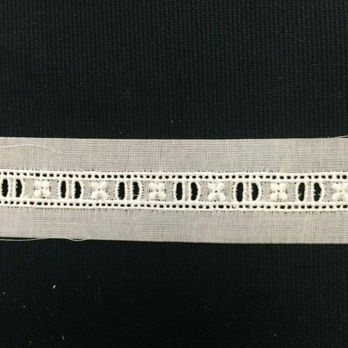 235B White Swiss Beading Trim (Priced Per Yard)
