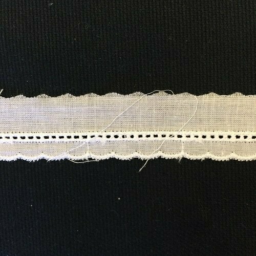 171 White Swiss Edging Trim (Priced Per Yard)