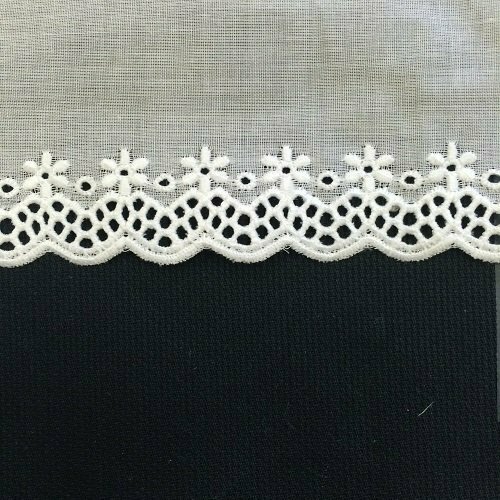 174 White Swiss Edging Trim (Priced Per Yard)