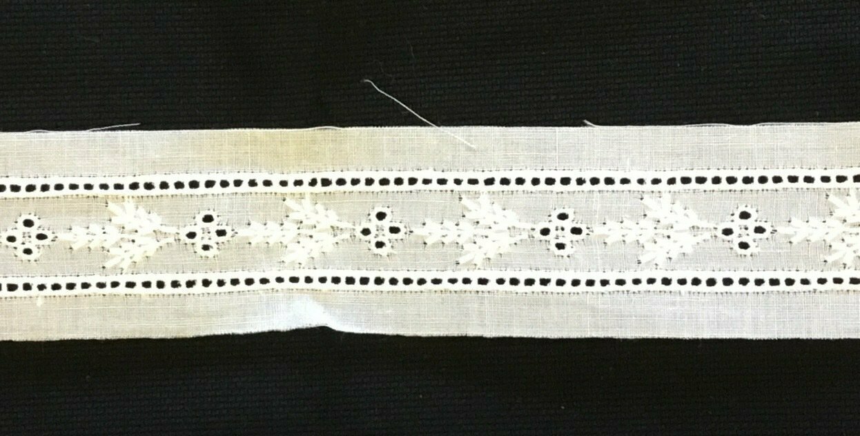 113 White swiss trim Beading/Insertion 113 White swiss trim Beading/Insertion