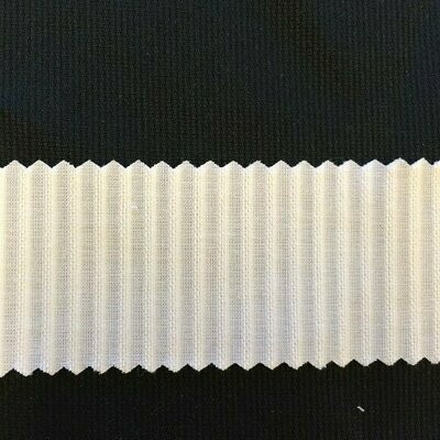 116 White Pleated Insertion (Priced Per Yard)