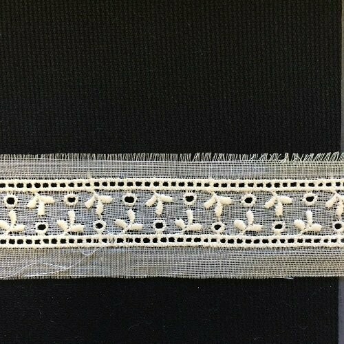 105 Ecru Swiss Trim  (Priced Per Yard)