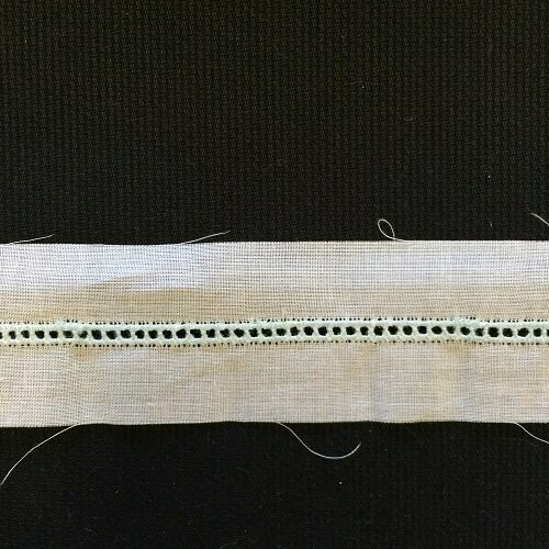 102B Light Blue Entredeux (Priced Per Yard)