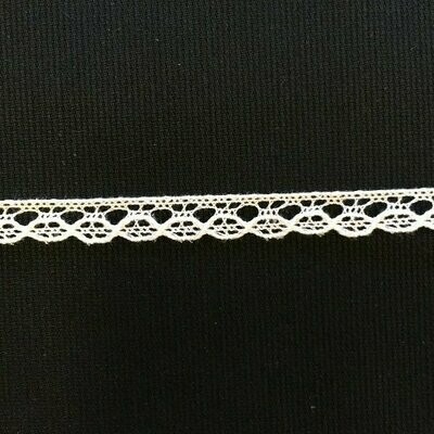 107A White Lace Edging (Priced Per Yard)